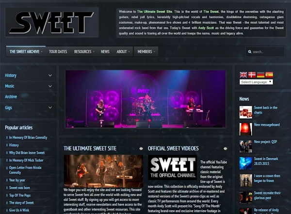 thesweetweb.com former version